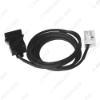 Picture of Car Centre Armrest Box Radio AUX Interface Cable Charging Adapter For Volkswagen Audi Wire Harness Audio AUX Adapter