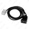 Picture of Car Centre Armrest Box Radio AUX Interface Cable Charging Adapter For Volkswagen Audi Wire Harness Audio AUX Adapter