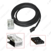 Picture of Car Centre Armrest Box Radio AUX Interface Cable Charging Adapter For Volkswagen Audi Wire Harness Audio AUX Adapter