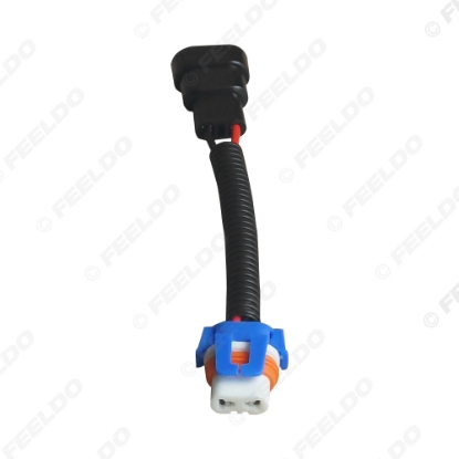 Picture of Car 9005 Ceramic Socket Heavy Duty Ceramic Wiring Harness Connector For Headlight Bulb Socket Wiring Adapter Holder