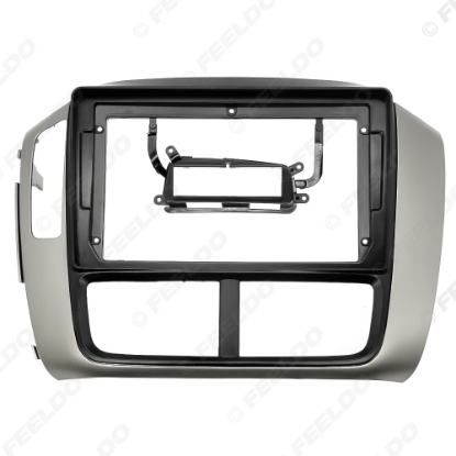 Picture of Car Audio 9" Big Screen Dash Fascia Panel Frame Kit Adapter For Honda Pilot (LHD) 2005-2008 Radio Dash Frame