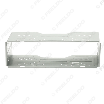 Picture of Car ISO 1DIN Stereo Audio Refitting Facial Frame Panel Installation Metal Cage For Universal Car Stereo Audio 