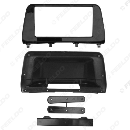 Picture of Car Audio 10.1" Big Screen Head Unit Dash Fascia Panel Frame Kit Adapter For Lexus RX300 2020-2021 Radio Dash Frame