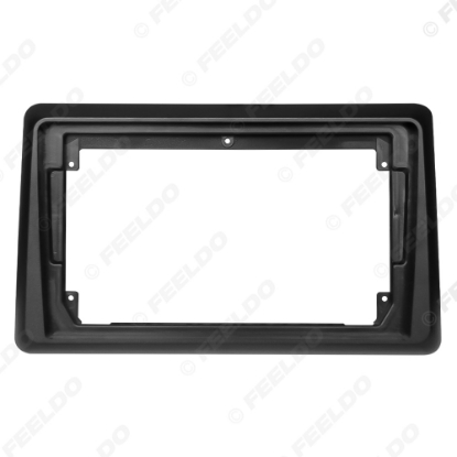 Picture of Car Audio 9" Big Screen Head Unit Dash Fascia Panel Frame Kit Adapter For Renualt Express 2021 Radio Dash Frame