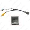 Picture of Car Parking Rear Camera Video Plug Converter Cable For Honda Fit Greiz City parking Reverse Wire Adapter