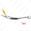 Picture of Car Parking Rear Camera Video Plug Converter Cable For Honda Fit Greiz City parking Reverse Wire Adapter