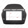 Picture of Car Stereo 9"/10.1" Big Screen 2Din Fascia Frame Adapter For Hyundai IX35 Dash Audio Fitting Panel Frame Kit