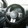 Picture of 1PC Universal Cotton Car Steering Wheel Cover Premium Soft Short Plush Winter Car Grips Skin 3-Color