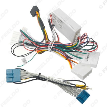 Picture of Car 16pin Power Cord Wiring Harness Adapter With Canbus For Lexus NX200 2015-2016 Installation Head Unit