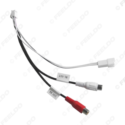 Picture of Car 8pin Audio Wiring Harness Cable Adapter Special For 9"/10" Big Screen Universal Android Head Unit platform