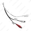 Picture of Car 8pin Audio Wiring Harness Cable Adapter Special For 9"/10" Big Screen Universal Android Head Unit platform