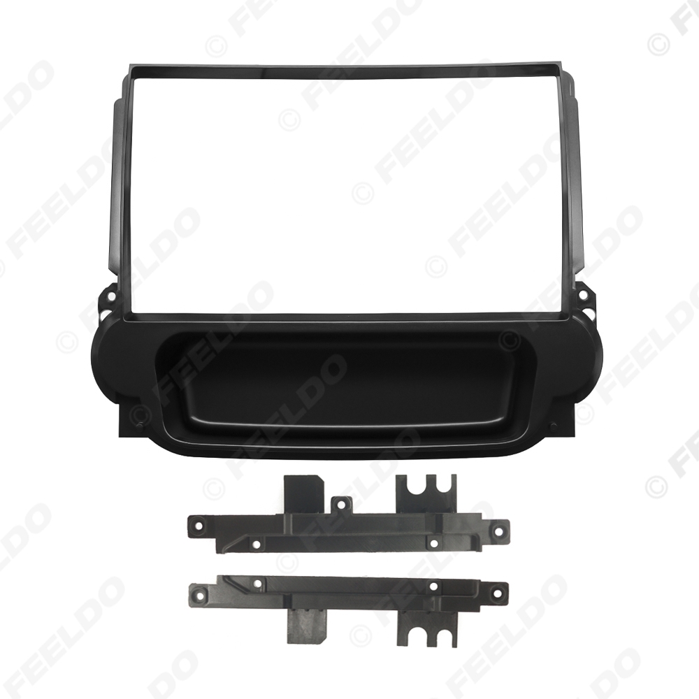 Picture of Car 2Din Radio Stereo Fascia Frame for Chevrolet Malibu 9” Big Screen CD/DVD Player Face Dash Mount Trim Kit