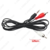 Picture of 1PC 3.5mm Audio Jack To 2-RCA Male Plug Audio Video Adapter Standard Converter Wire For Speaker TV Box CD DVD Player AUX Cable 30cm