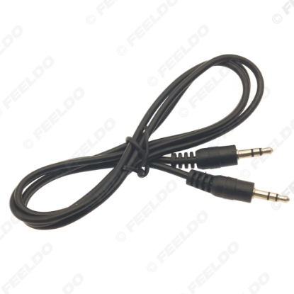 Picture of 1M Aux Cable Jack 3.5mm Male To Male Audio Cable for Iphone Car Stereo Headphone Speaker CD MP3