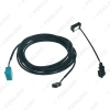 Picture of Car Navigation Bluetooth Microphone With Wire Harness Cable Adapter For Volkswagen 275A/276B/276D/276E MIB Head Unit