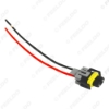Picture of 1PC Auto H11 Female Socket Plug Wiring Harness Adapter Car Wire Connector Cable For HID LED Headlight Fog Lights Lamp Bulb
