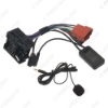 Picture of Car AUX Bluetooth Module Wire Harness With Micphone For BMW (1986-2003) 17-Way Round Pin Block Stereo To ISO Adapter