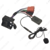 Picture of Car AUX Bluetooth Module Wire Harness With Micphone For BMW (1986-2003) 17-Way Round Pin Block Stereo To ISO Adapter