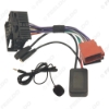 Picture of Car AUX Bluetooth Module Wire Harness With Micphone For BMW (1986-2003) 17-Way Round Pin Block Stereo To ISO Adapter