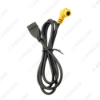 Picture of Car Round 4Pin CD Changer USB Cable With Switch Adapter for Volkswagen POLO Skoda Touran Magotan RCD510 RCD310 RNS315