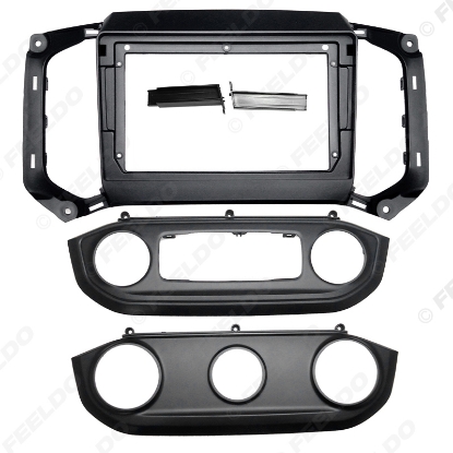 Picture of Car Audio Fascia Frame Adapter For Chevrolet Colorado 9" Big Screen 2DIN Dash Fitting Panel Frame Kit