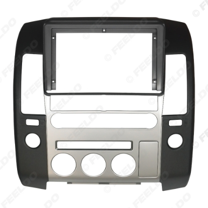 Picture of Car Audio 9" Big Screen Head Unit Dash Fascia Panel Frame Kit Adapter For Nnissan Pathfinder/Navara (04-14,RHD) Dash Frame