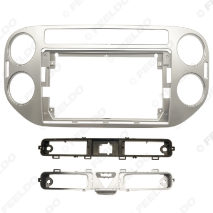 Picture of Car Stereo Audio 2Din Fascia Frame Adapter For Volkswagen Tiguan 9" Big Screen DVD Fitting Panel Frame Installation Kit