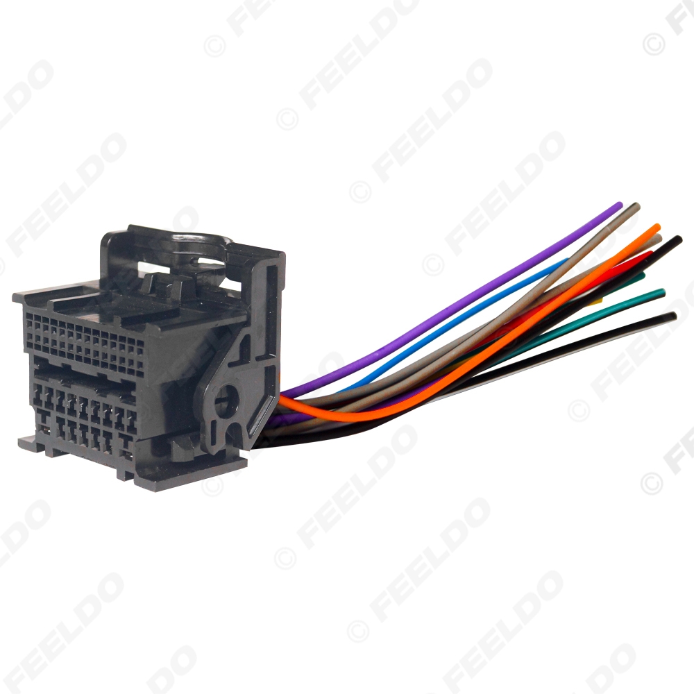Picture of Car Stereo Audio Wiring Harness Adapter For Chevrolet Cruze Malibu Aveo ISO Radio CD/DVD Installation Cable