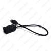 Picture of AUX Extension USB Adapter Cable Wire For Honda Civic/Jazz/CR-V/Accord/Costa/Odyssey /MITSUBISHI Outlander/ASX/Lancer 2009~Onward OEM Head Unit Audio Media System