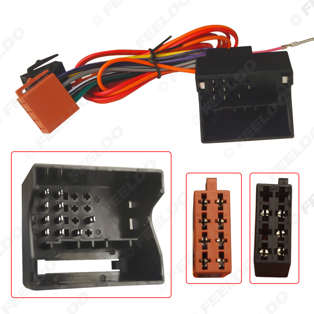 thumbnail image 2 of Motor Guard Stereo Radio Wiring Loom ISO Quadlock Harness For Vauxhall Corsa 2 of 6