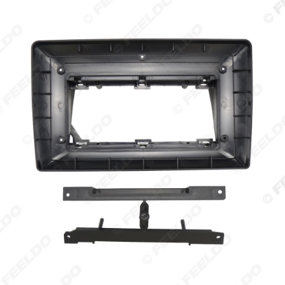 Picture of Car Audio 10.1" Big Screen Head Unit Dash Fascia Panel Frame Kit Adapter For Audi A4 2010 (LHD) Radio Dash Frame