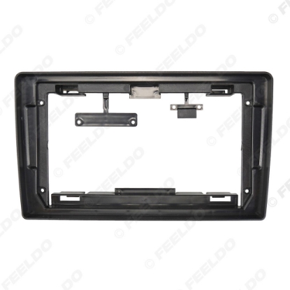 Picture of Car Audio 9" Big Screen Head Unit Dash Fascia Panel Frame Kit Adapter For Nissan Navara (06-12) Radio Dash Frame
