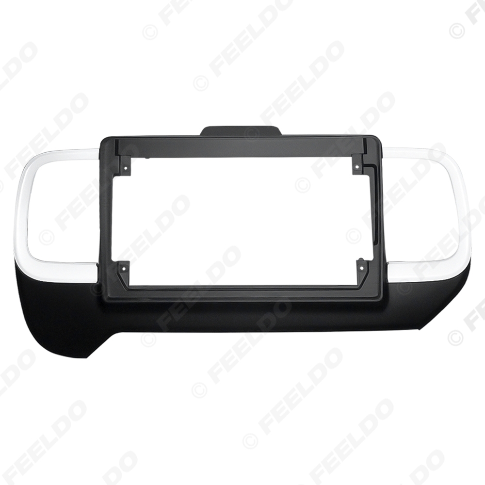 Picture of Car Audio 9"/10.1" Big Screen Dash Fascia Panel Frame Kit Adapter For Hyundai Venue 2019+ Radio Dash Fascia Frame