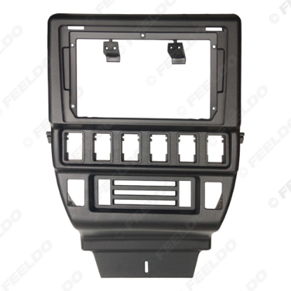 Picture of Car Audio 9" Big Screen Head Unit Dash Fascia Panel Frame Kit Adapter For Lada Niva (LHD,93-18) Auto Radio Dash Frame