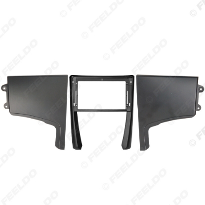 Picture of Car Audio 9" Big Screen Head Unit Dash Fascia Panel Frame Kit Adapter For Porsche Cayman 2005-2011 Dash Frame