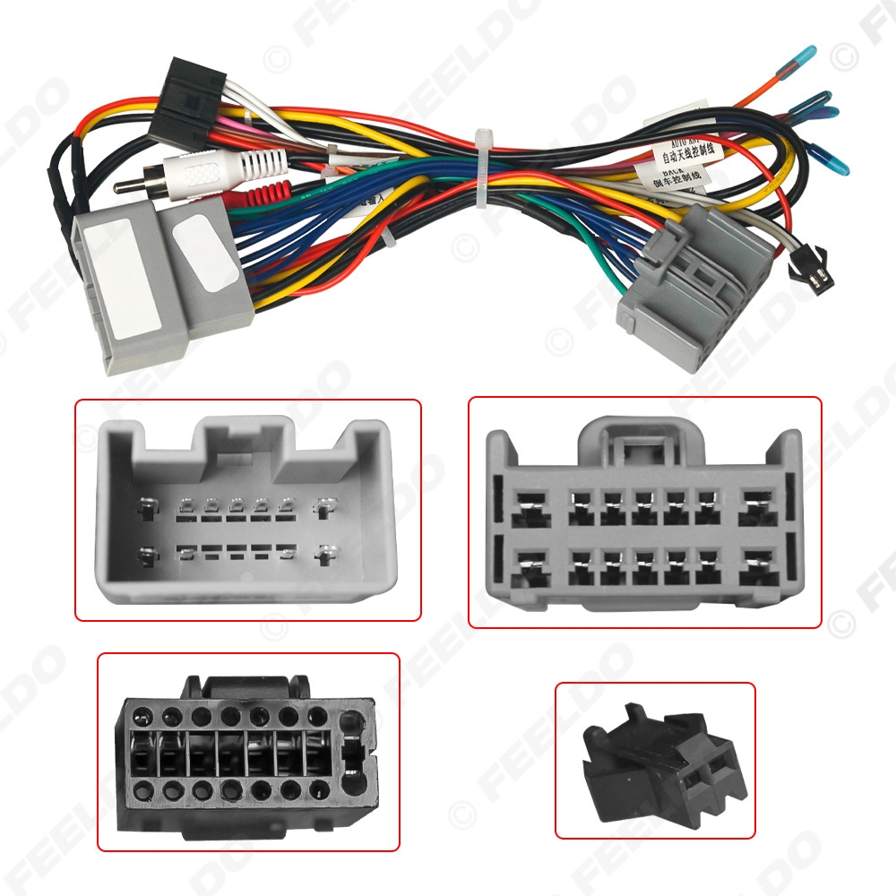 FEELDO CAR ACCESSORIES OFFICIAL STORE. Car Audio CD/DVD Player 16PIN ...
