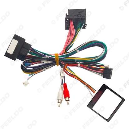 Picture of Car 16pin Power Cord Wiring Harness Adapter With Canbus For Renault Koleos (HY;2008-2012) Installation Head Unit