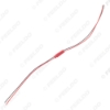 Picture of Car Red 2PIN Headlight Pigtail Terminal Connecting Wiring Male To Female Plug For Auto Projector Lens Modification DIY Wire