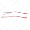 Picture of Car Red 2PIN Headlight Pigtail Terminal Connecting Wiring Male To Female Plug For Auto Projector Lens Modification DIY Wire