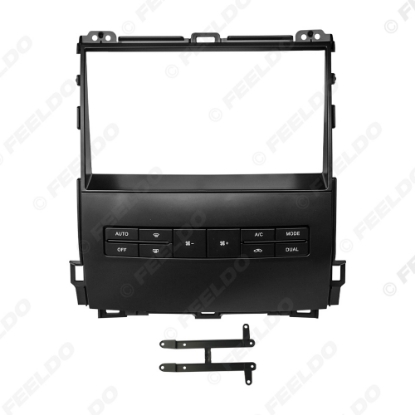 Picture of Car Audio 9" Big Screen Head Unit Dash Fascia Panel Frame Kit Adapter For Toyota Prado Land Cruiser 120 Lexus GX470/LX470 Dash Frame