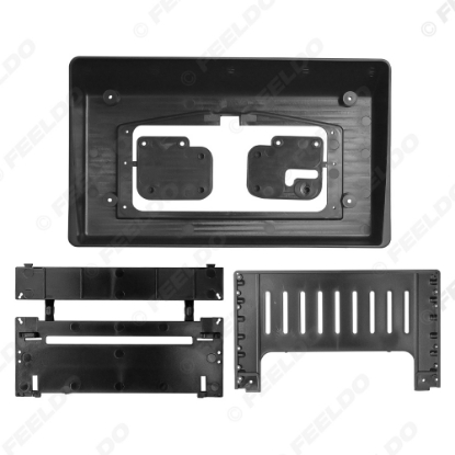 Picture of Car Audio 10.1" Big Screen Head Unit Dash Fascia Panel Frame Kit Adapter For Toyota Yaris 2022 Radio Dash Frame