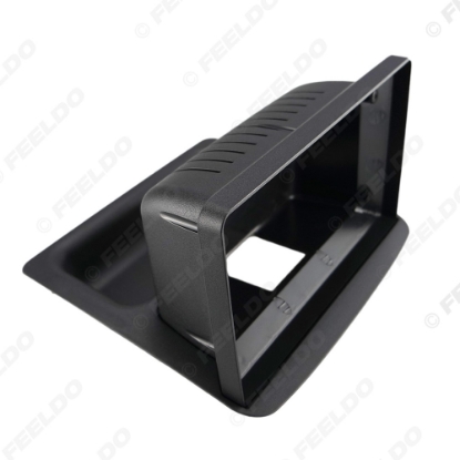 Picture of Car Audio 9" Big Screen Head Unit Dash Fascia Panel Frame Kit Adapter For Mitsubishi Pajero Mini 1998-2008 Radio Dash Frame
