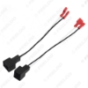 Picture of 2pcs Car 2Pin Stereo Speaker Wire Harness Adaptors For Nissan Series Speaker Replacement Connection Wiring Plug Cables