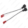 Picture of 2pcs Car 2Pin Stereo Speaker Wire Harness Adaptors For Nissan Series Speaker Replacement Connection Wiring Plug Cables