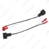 Picture of 2pcs Car 2Pin Stereo Speaker Wire Harness Adaptors For Nissan Series Speaker Replacement Connection Wiring Plug Cables