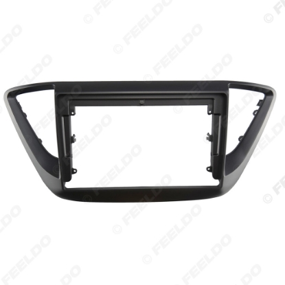 Picture of Car Audio 9" Big Screen Head Unit Dash Fascia Panel Frame Kit Adapter For Hyundai Accent/Verna Auto Radio Dash Frame