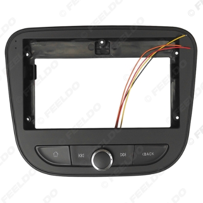 Picture of Car Audio 9"/10.1" Big Screen Head Unit Dash Fascia Panel Frame Kit Adapter For Chevrolet Equinox (17-22) Dash Frame
