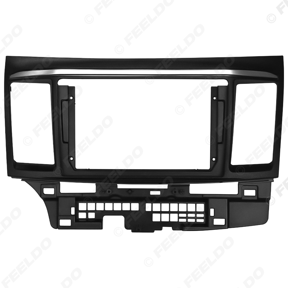 Picture of Car Stereo Audio 2Din Fascia Frame Trim Kit for Mitsubishi Lancer EX 10.1" Big Screen CD/DVD Player Face Dash Mount