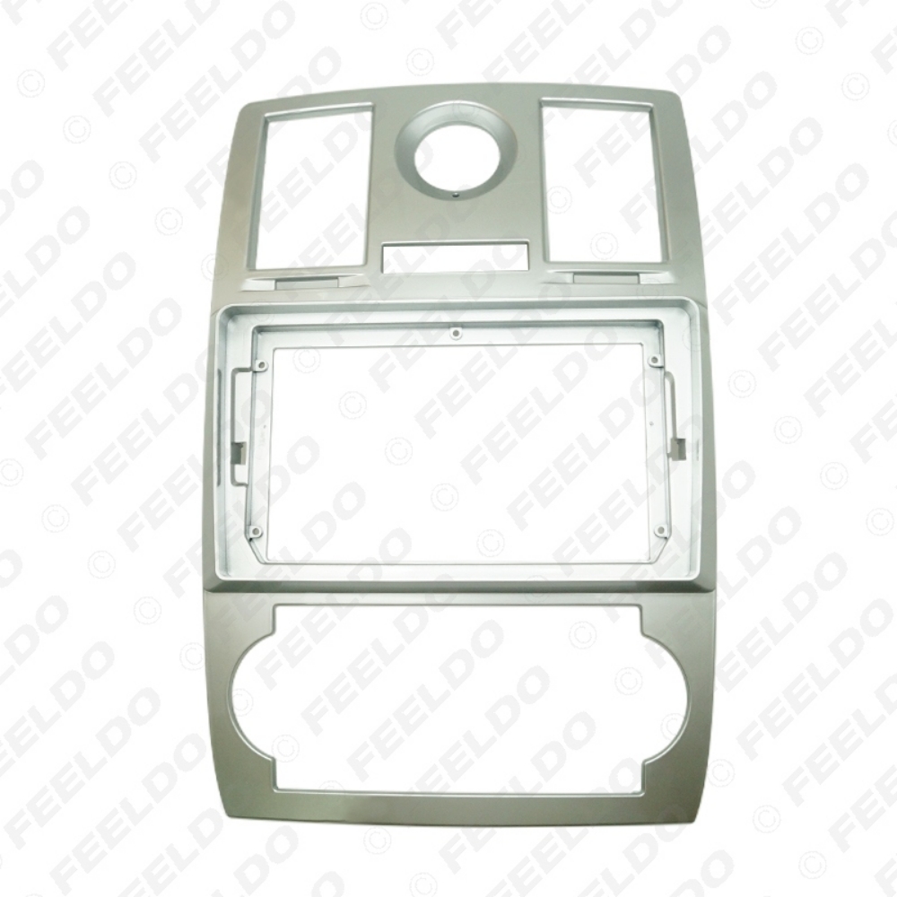 Picture of Car Stereo 9 Inch Big Screen Fascia Frame Adapter For Chrysler 300C 2Din Dash Audio Fitting Panel Frame Kit