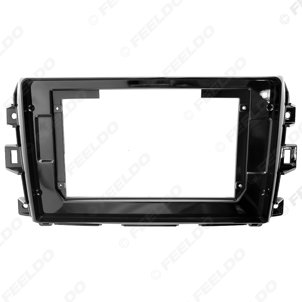 Picture of Car Audio 9"/10.1" Big Screen Head Unit Dash Fascia Panel Frame Kit Adapter For Nissan Navara (14-17) Auto Dash Frame